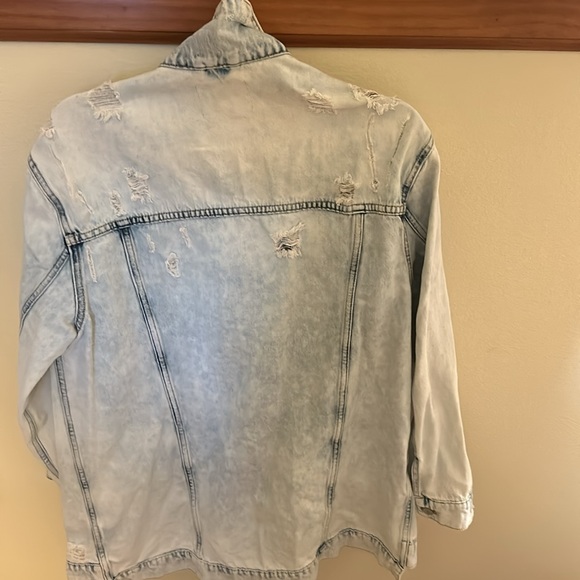 Free People -We The Free Denim Jacket - Picture 6 of 7